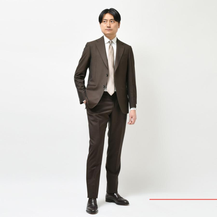 【SALE40％】CARUSO（カルーゾ）NORMAノルマ ウールリネンピンヘッド2Bジャケット LN1JM201F/PEOJ06 17041002025の画像