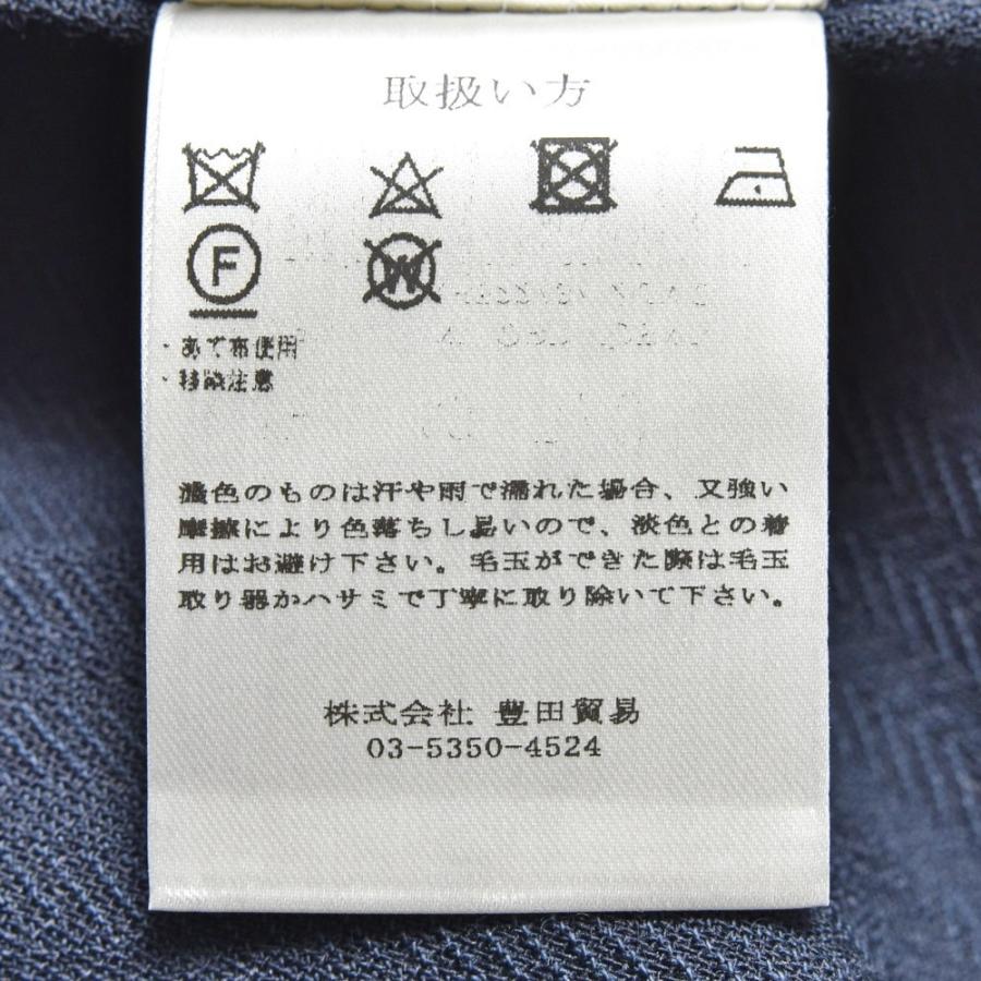 【SALE40％】LARDINI（ラルディーニ）IZUMOイズモ ウールポリコットンへインボーンライトウェイトシャツジャケット JZIZUMO/EQSK62509 17041002109の画像