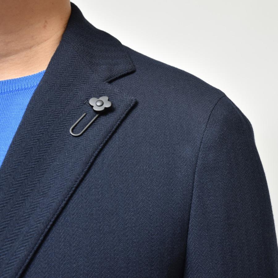 【SALE40％】LARDINI（ラルディーニ）IZUMOイズモ ウールポリコットンへインボーンライトウェイトシャツジャケット JZIZUMO/EQSK62509 17041002109の画像
