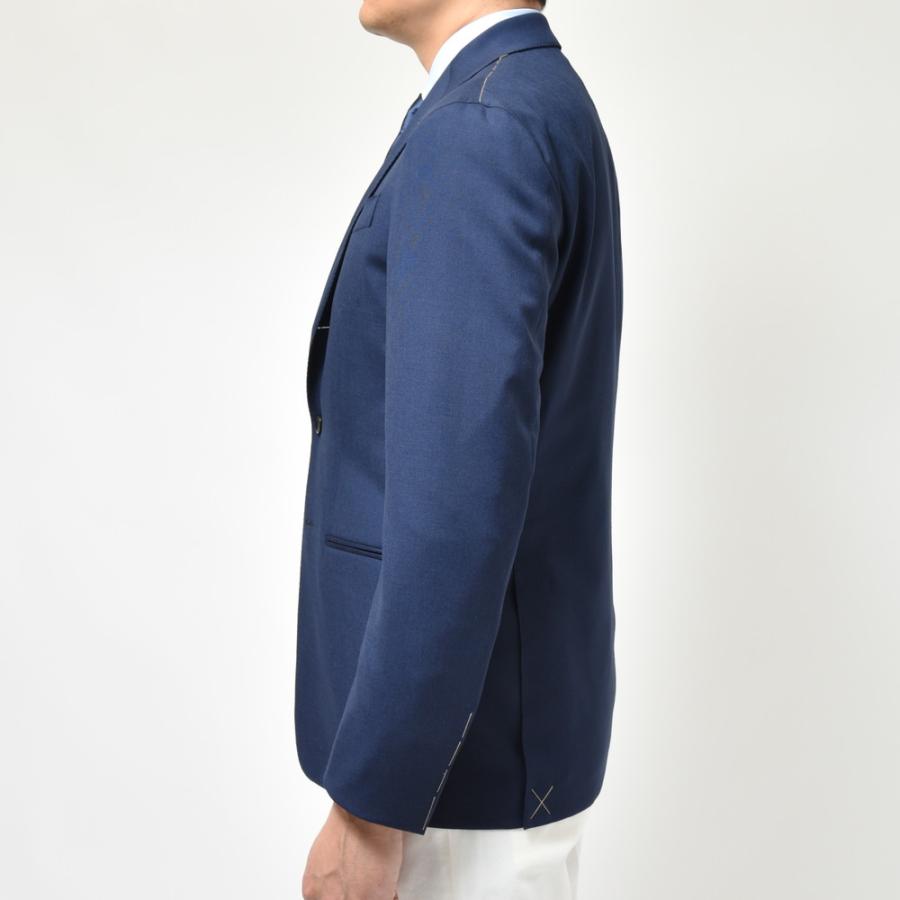 【SALE30％】GIANFRANCO BOMMEZZADRI（ジャンフランコ ボメザドリ）ウールモヘアトロピカル3Bジャケット FJ512111/B5000 17041202027の画像