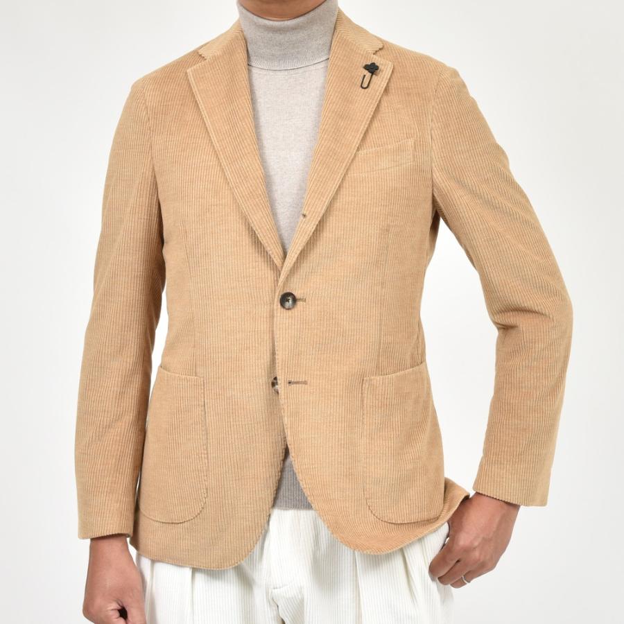 LARDINI（ラルディーニ）ADVANCEアドヴァンス コットンアルパカコーデュロイ3Bジャケット JA6000AQ/IVSF63503 17042002109の画像
