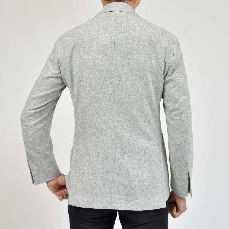 LARDINI（ラルディーニ）ADVANCEアドヴァンス ウールカシミアナイロンライトツィード3Bジャケット JA6000AQ/IVSF63512 17042003109の画像