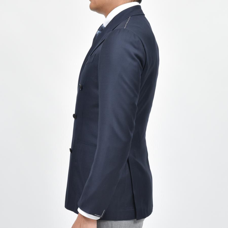 guji（グジ）SUPER130'sウールホップサック6Bダブルジャケット GUJ-03F (MADE BY RING JACKET / LoroPianaファブリック使用)【オールシーズン】17042201028の画像