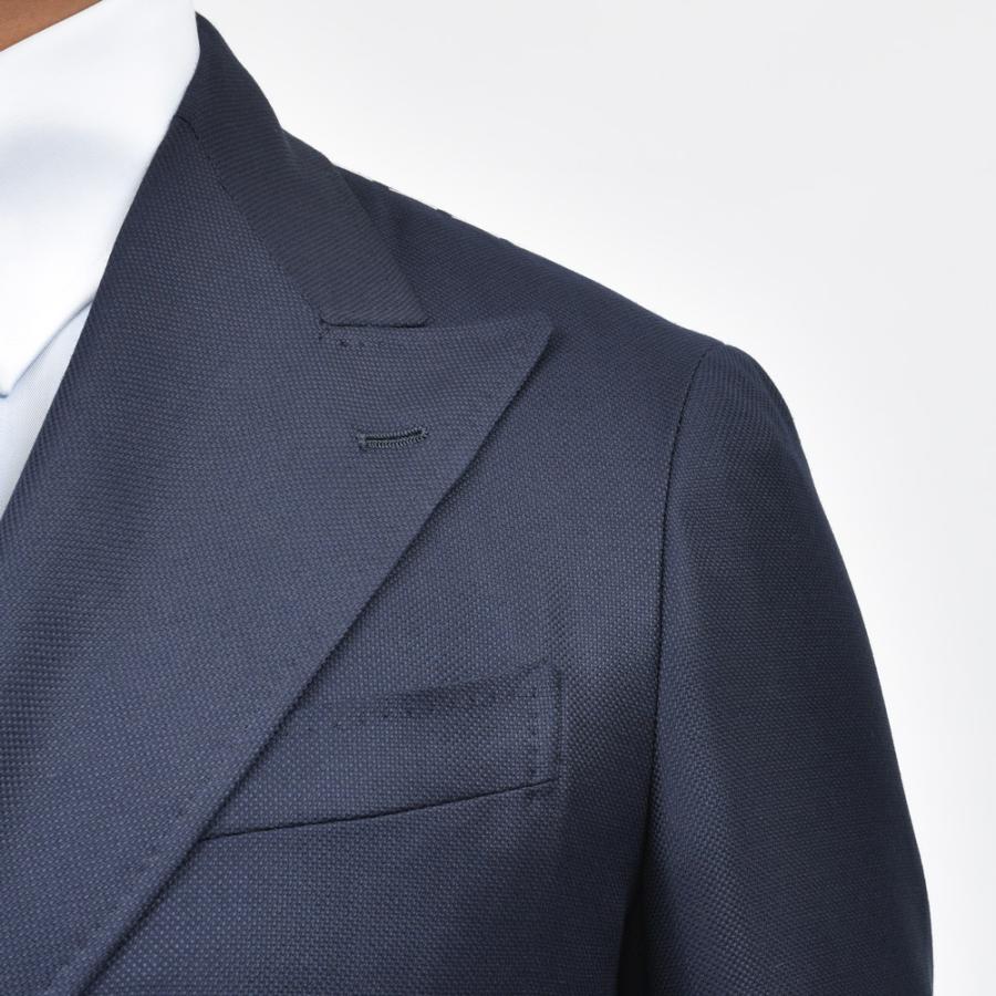 guji（グジ）SUPER130'sウールホップサック6Bダブルジャケット GUJ-03F (MADE BY RING JACKET / LoroPianaファブリック使用)【オールシーズン】17042201028の画像