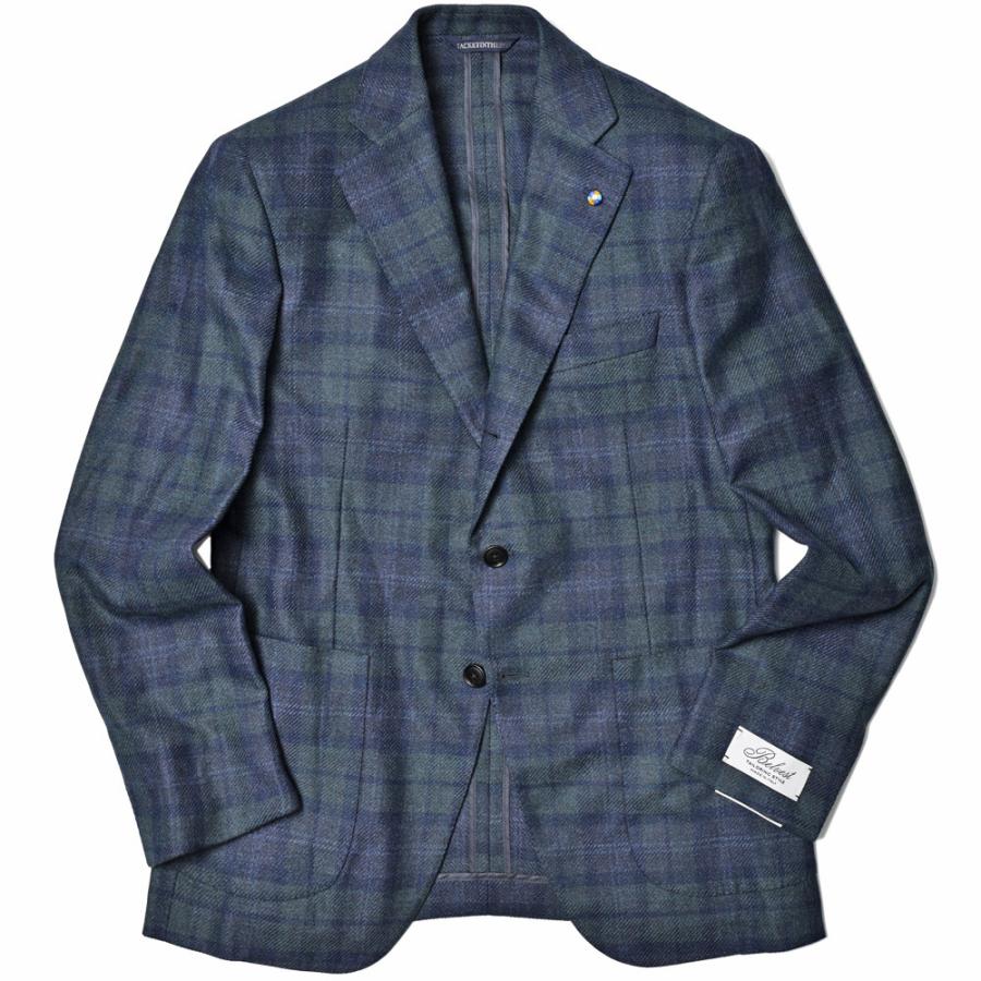 Belvest(ベルベスト)ウールカシミアシルクブラックウォッチ3B Belvest(ベルベスト)ウールカシミアシルクブラックウォッチ3B