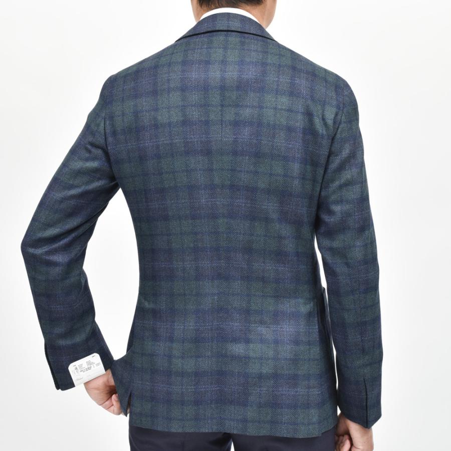 Belvest(ベルベスト)ウールカシミアシルクブラックウォッチ3B Belvest(ベルベスト)ウールカシミアシルクブラックウォッチ3B