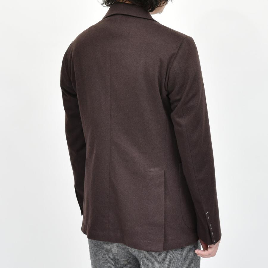 garoh（ガロウ）jacket04 カシミアサキソニー2Bジャケット(ピークドラペル) 17042800161の画像