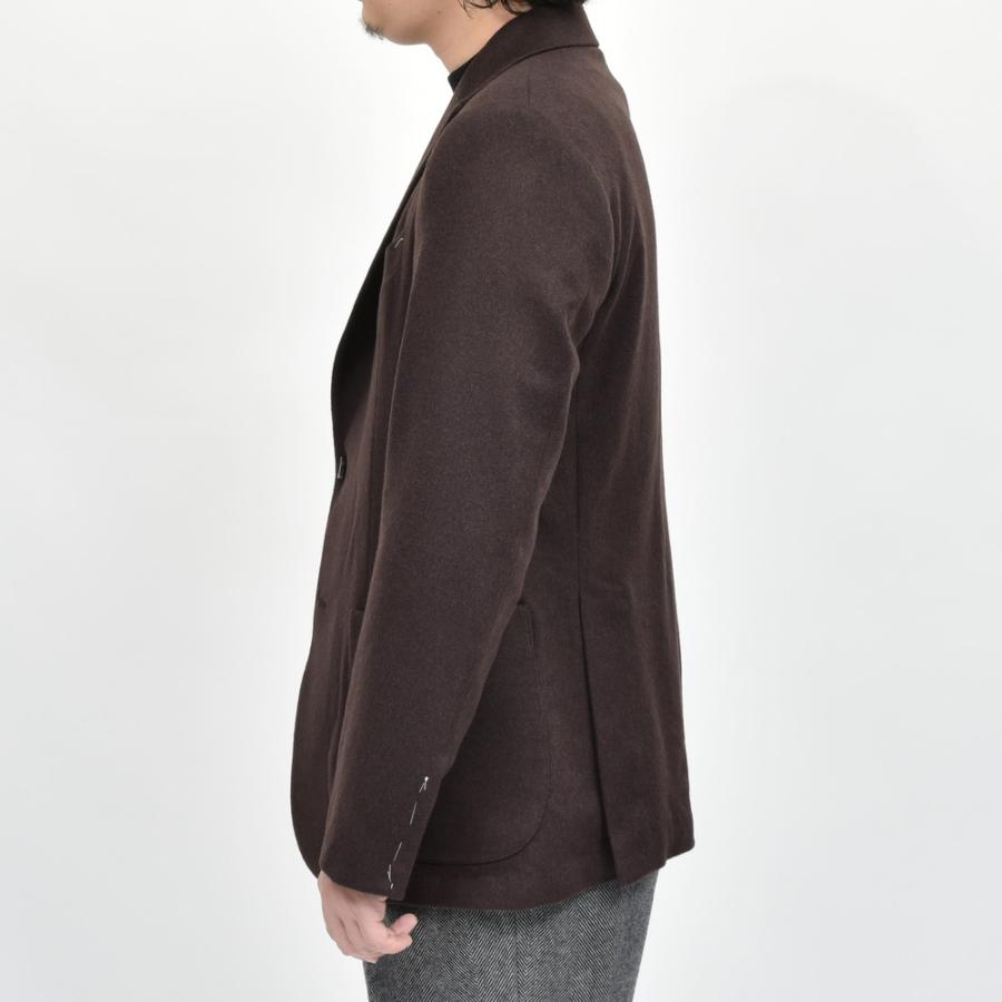garoh（ガロウ）jacket04 カシミアサキソニー2Bジャケット(ピークドラペル) 17042800161の画像