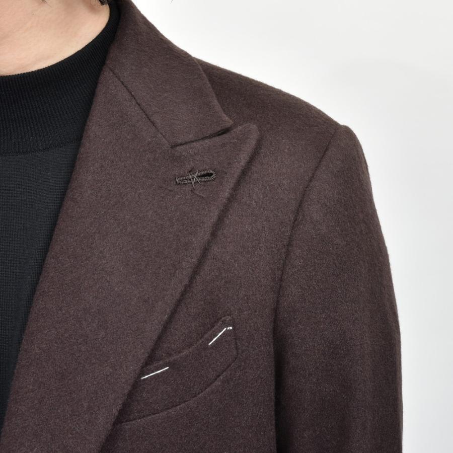 garoh（ガロウ）jacket04 カシミアサキソニー2Bジャケット(ピークドラペル) 17042800161の画像