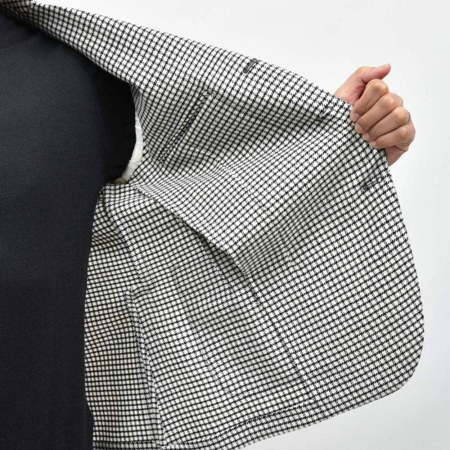 新品未使用ラルディーニ 3B シングル段返りチェック柄ジャケット 48/L ラルディーニ / LARDINI / ジャケット / ADVANCE / ウール 4PLY / 千鳥