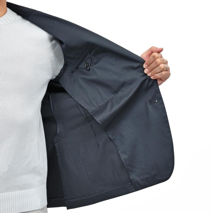 LARDINI（ラルディーニ）ROMAローマ ストレッチコットンサテン2Bジャケット 6200Q/IF64402 17051001109の画像