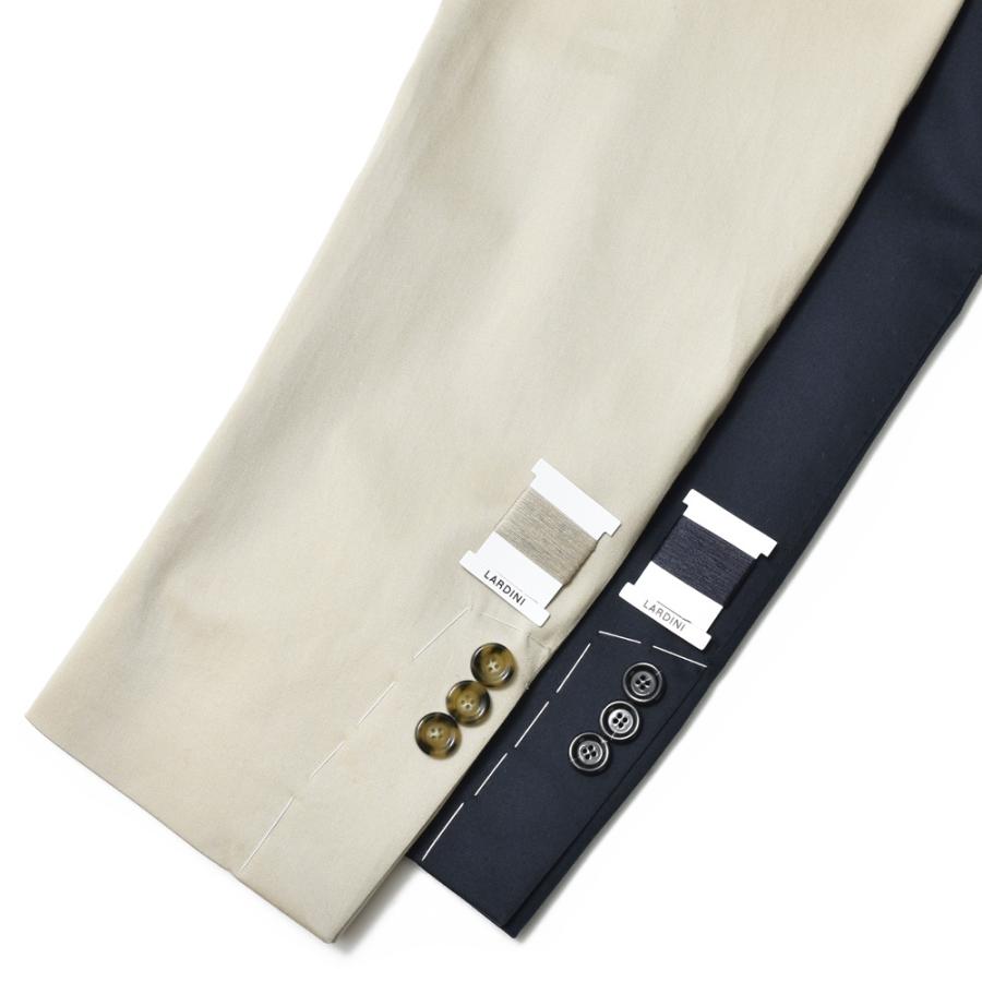 LARDINI（ラルディーニ）ROMAローマ ストレッチコットンサテン2Bジャケット 6200Q/IF64402 17051001109の画像