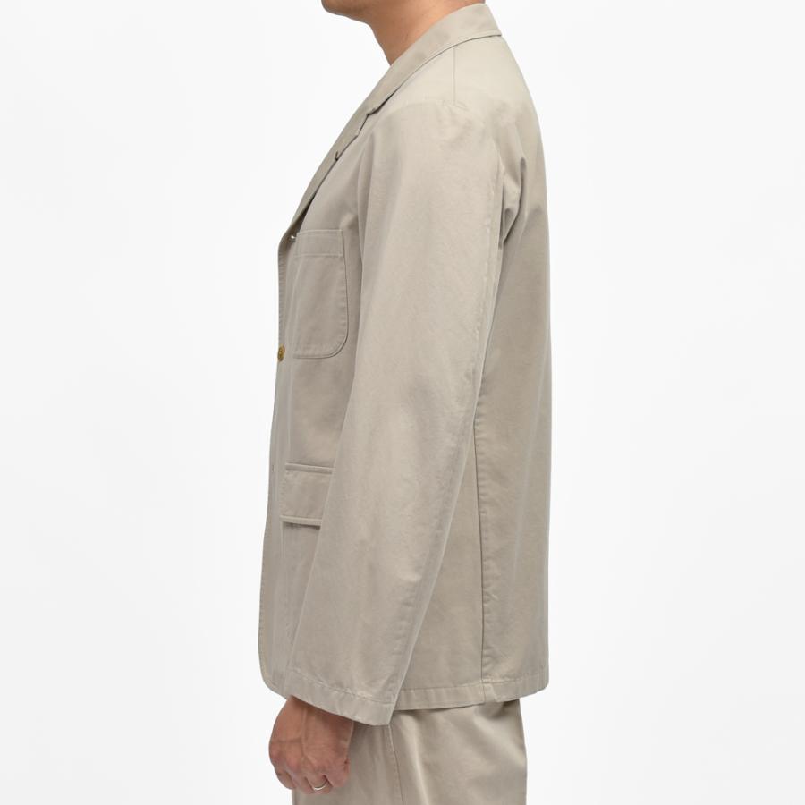 ORBIUM（オルビウム）WORKDRESS BLAZERワークドレスブレザー ガーメントダイコットンギャバジン3Bジャケット 17051003129の画像