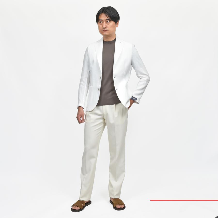 BARBA（バルバ）EASYイージー リネンソリッド2Bジャケット 487-31762 17051009052の画像