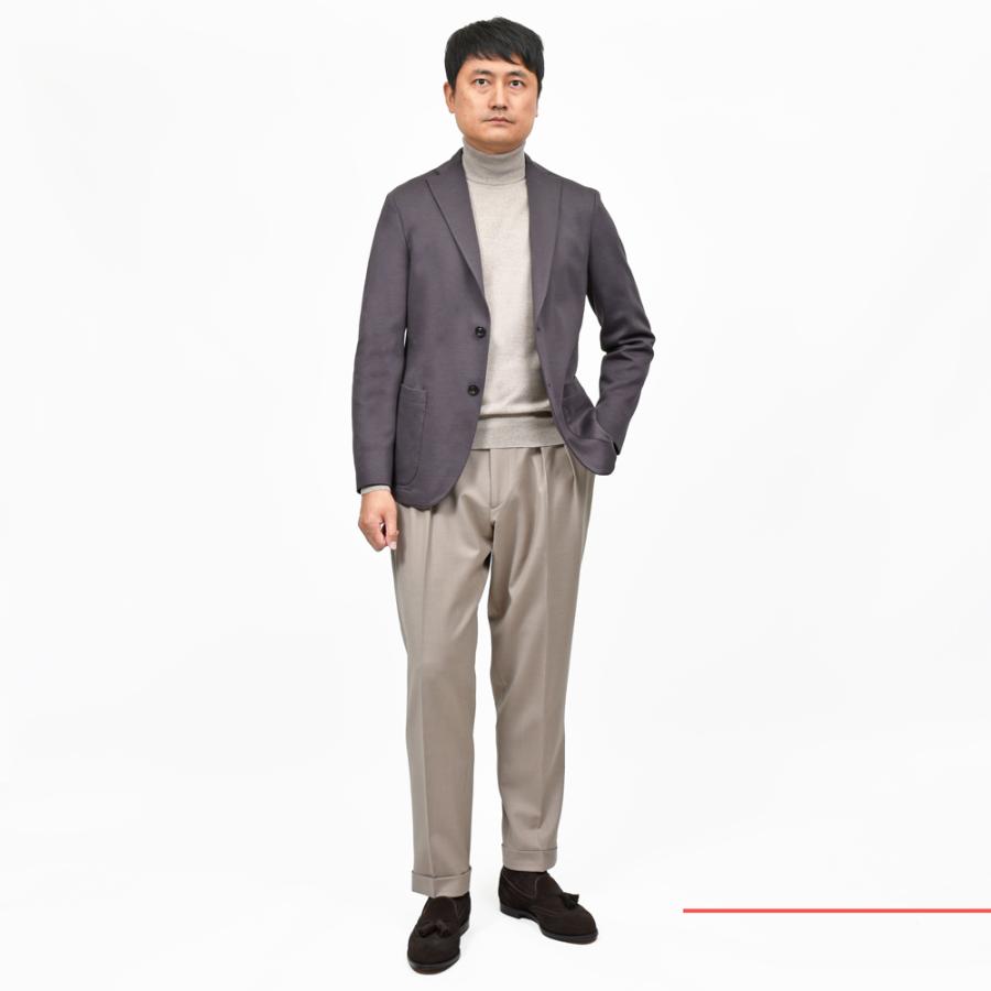 BOGLIOLI（ボリオリ）EMPTY JACKETエンプティジャケット コットンダブルジャージ2Bジャケット 0G0166/FB5016 17052000039の画像