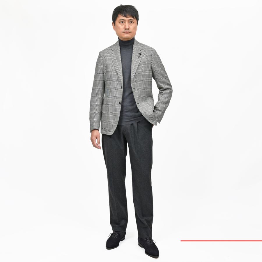 LARDINI（ラルディーニ）ROMAローマ ウールライトツィードグレンチェック2Bジャケット CNJ6202Q/AAIF65514 17052003109の画像