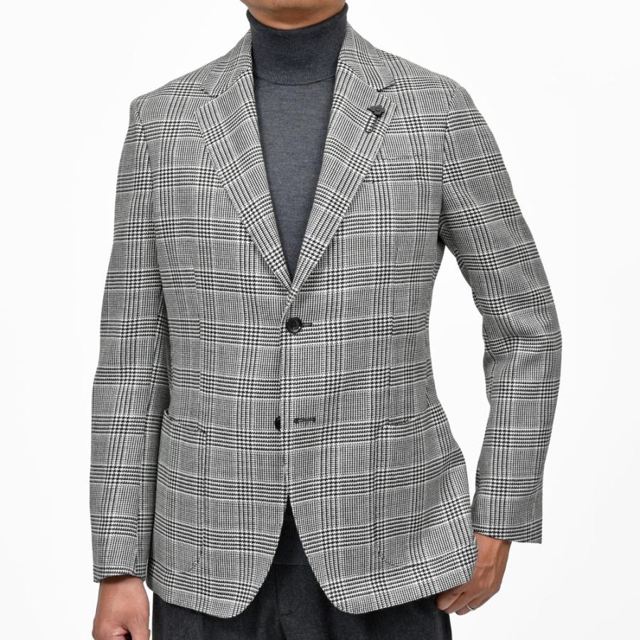 LARDINI（ラルディーニ）ROMAローマ ウールライトツィードグレンチェック2Bジャケット CNJ6202Q/AAIF65514 17052003109の画像