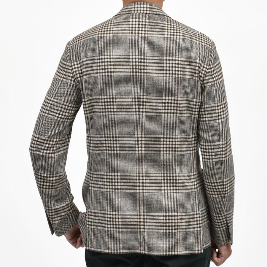 LARDINI（ラルディーニ）ROMAローマ ウールカシミアライトツィードオーバーチェック2Bジャケット CNJ6202Q/AAIF65517 17052006109の画像