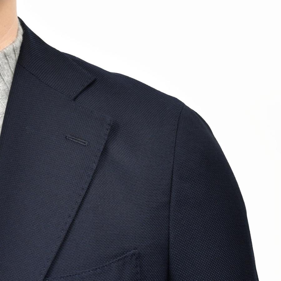 BARBA（バルバ）B ACTIVEビーアクティブ ウールホップサック2Bジャケット（メタルボタン） 487-41761 17052011052の画像