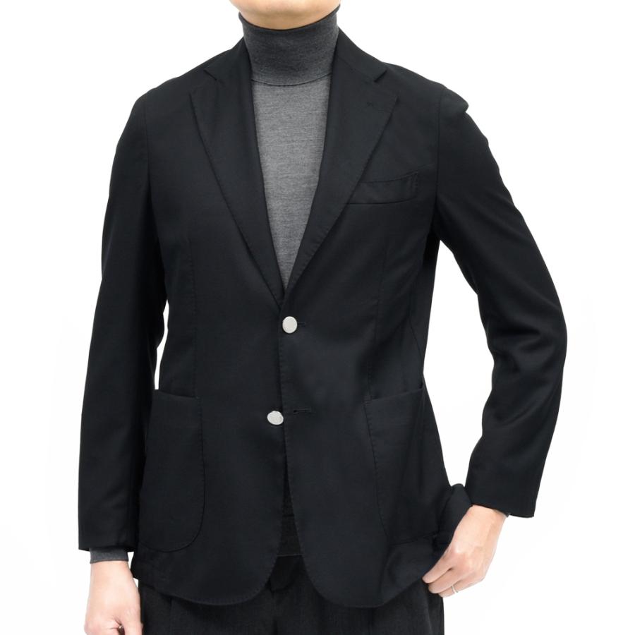 BARBA（バルバ）B ACTIVEビーアクティブ ウールホップサック2Bジャケット（メタルボタン） 487-41761 17052011052の画像