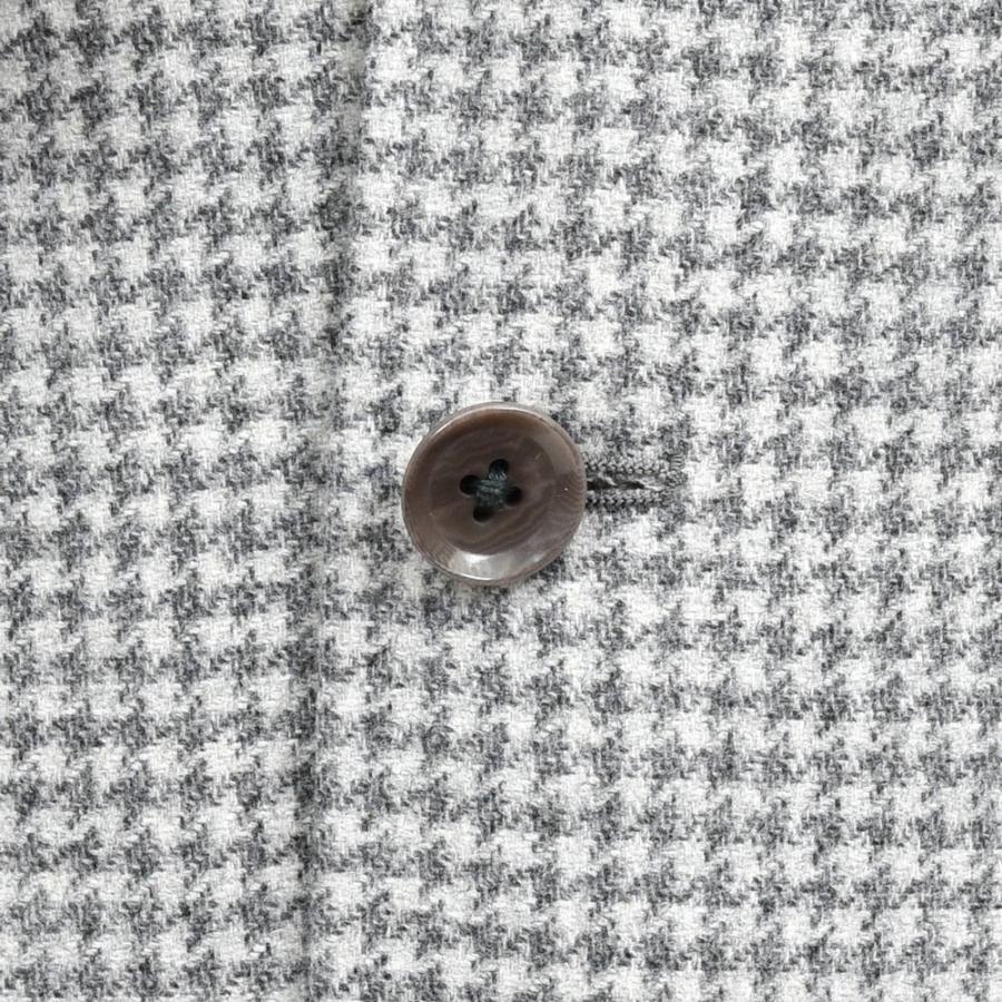 guji（グジ）ウールカシミアハウンドトゥース3Bジャケット MADE BY RING JACKET / LANIFICIO ROGNA 17052201028の画像