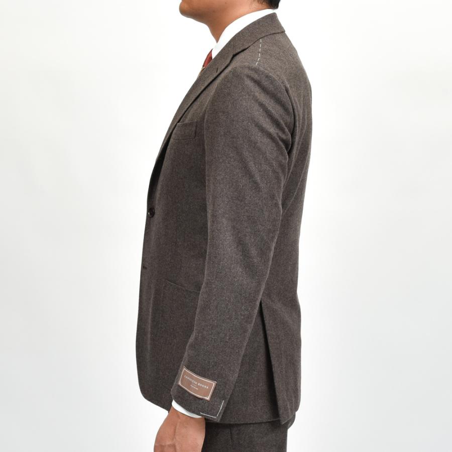 guji（グジ）ウールカシミアヘリンボーン3Bジャケット MADE BY RING JACKET / LANIFICIO ROGNA 17052201028の画像