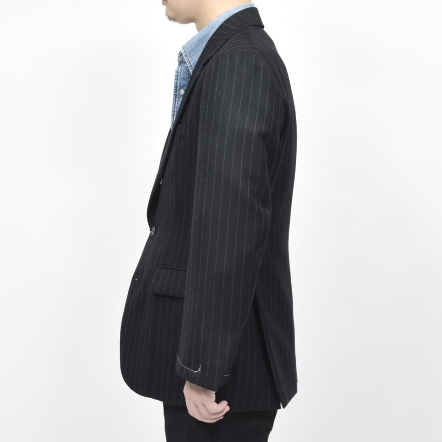 garoh（ガロウ）jacket06 ウールサージピンストライプ2Bジャケット 17052800146の画像