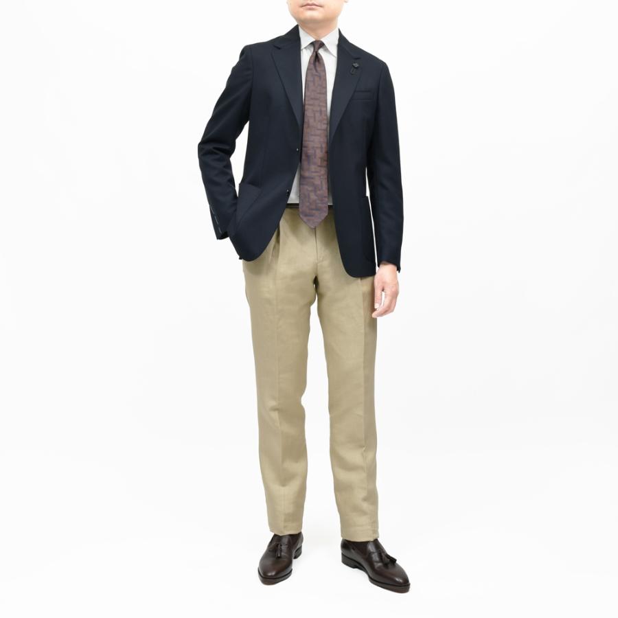 LARDINI（ラルディーニ）ROMAローマ テックウールホップサック2Bジャケット CNJ6202Q/CN64703 17061002109の画像