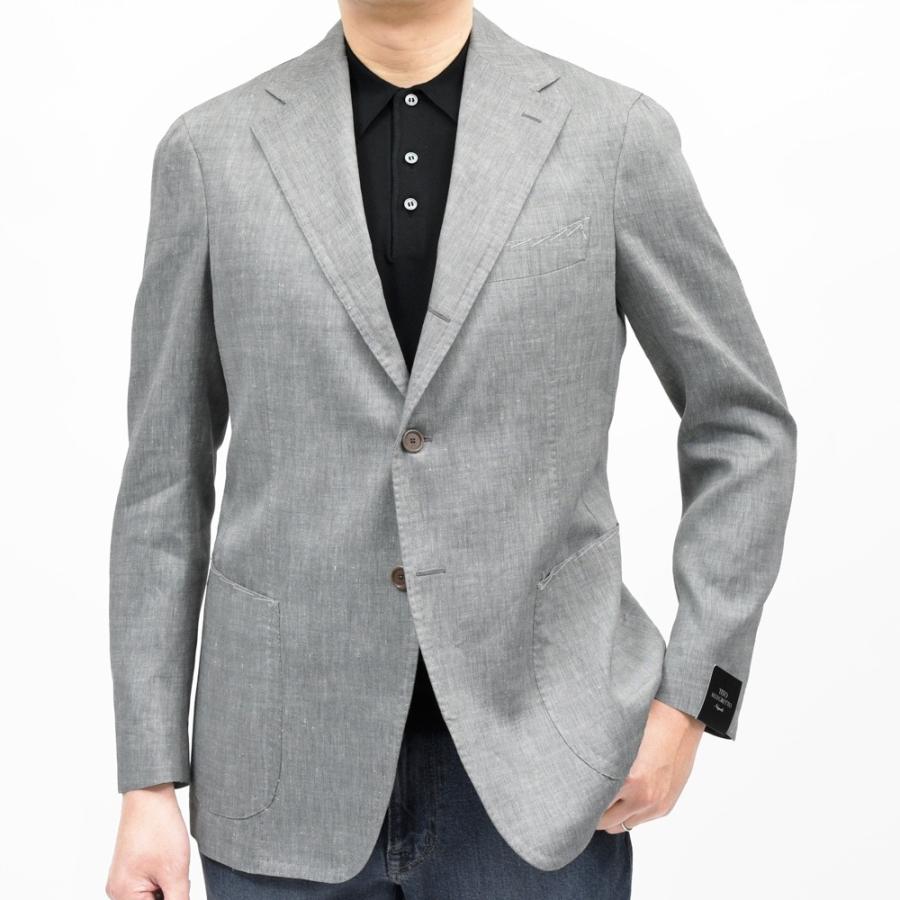 TITO ALLEGRETTO（ティト アレグレット）リネンウールヘリンボーン3Bジャケット TA-05-261-022 17061002142の画像