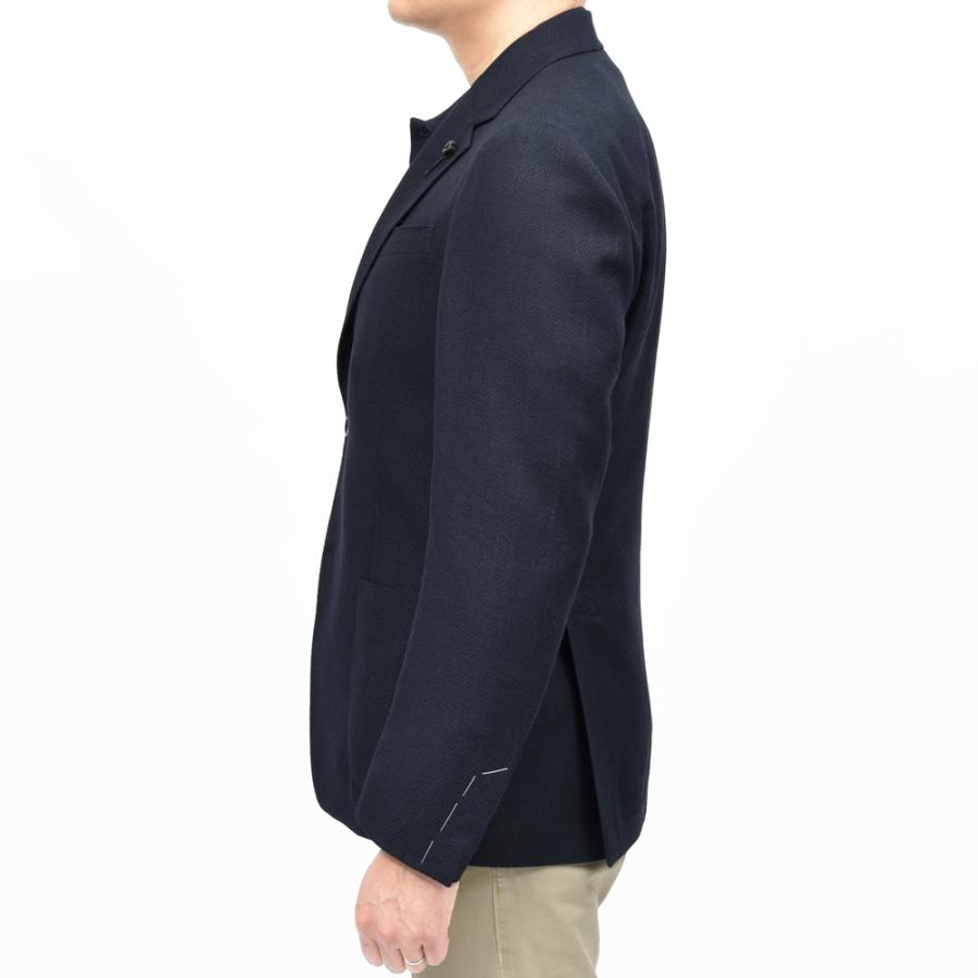 LARDINI（ラルディーニ）ROMAローマ ウールリネンホップサック2Bジャケット CNJ6202Q/PAIF66508 17061003109の画像