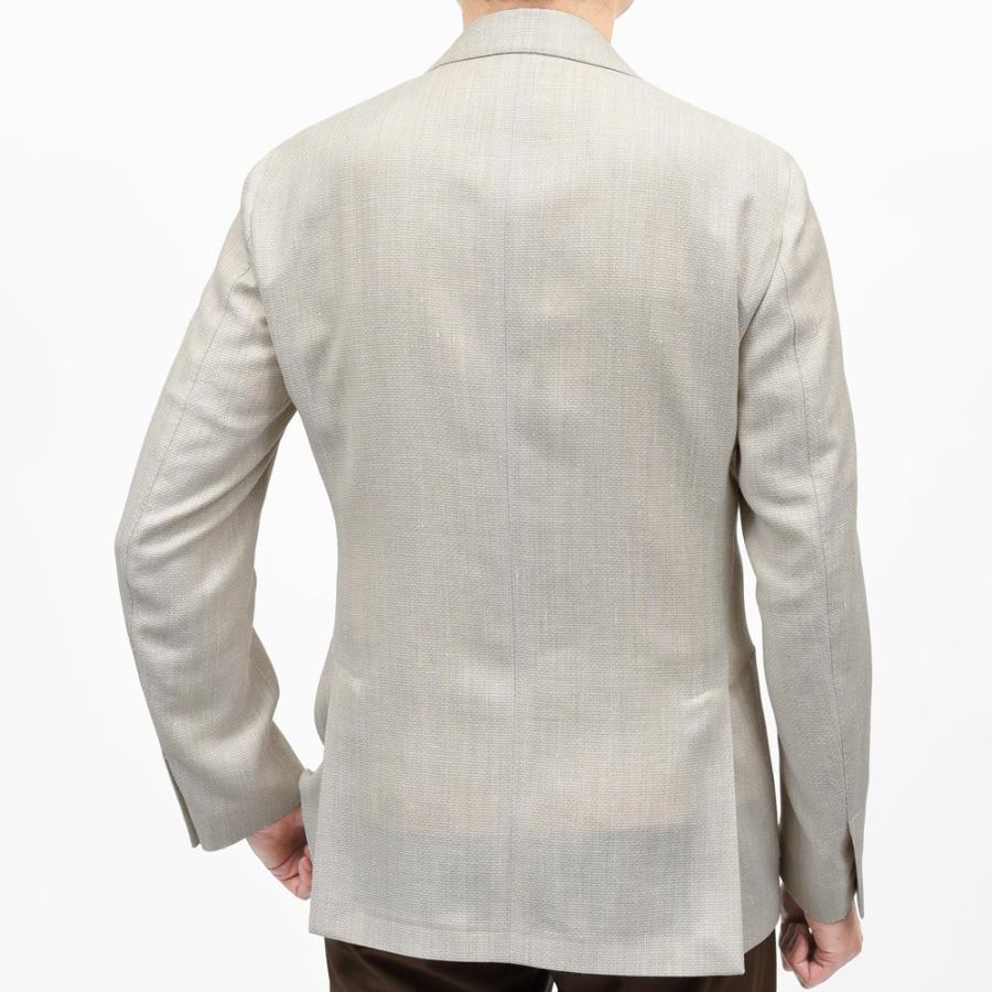 LARDINI（ラルディーニ）ROMAローマ ウールリネンホップサック2Bジャケット CNJ6202Q/PAIF66508 17061003109の画像