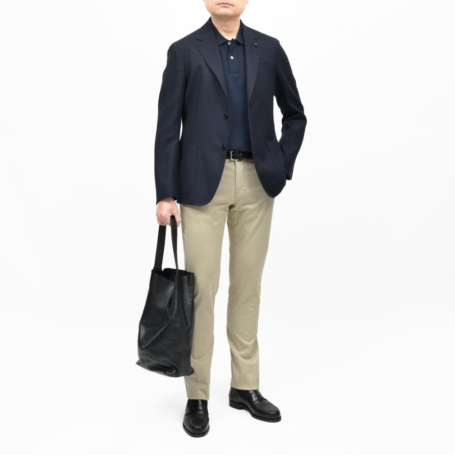 LARDINI（ラルディーニ）ROMAローマ ウールリネンホップサック2Bジャケット CNJ6202Q/PAIF66508 17061003109の画像