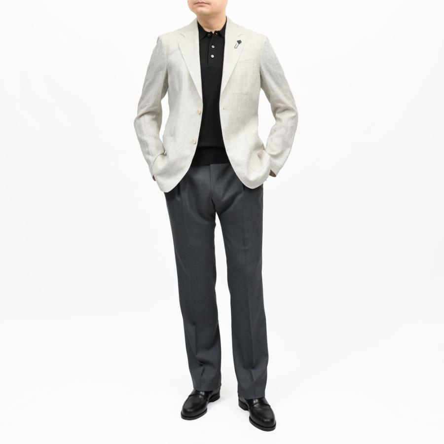 LARDINI（ラルディーニ）RIETIリエティ リネンソリッド2Bライトジャケット JD6205/PAIF66808 17061004109の画像