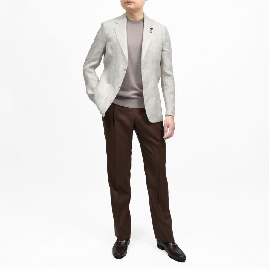 LARDINI（ラルディーニ）RIETIリエティ リネンヘリンボーン2Bライトジャケット JD6205/PAIF66810 17061005109の画像