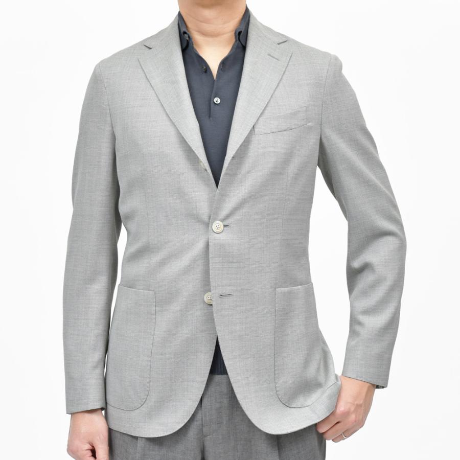 BOGLIOLI（ボリオリ）DOVERドーヴァー ウールホップサック3Bジャケット W2902E/SA0534 17061007039の画像