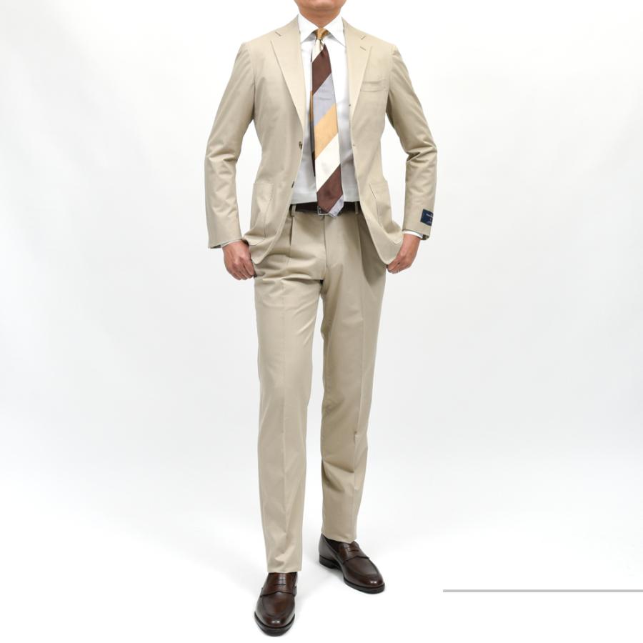 guji（グジ）コットンカシミア3Bジャケット MADE BY RING JACKET / Ermenegildo Zegna - CASHCO 17061202028の画像