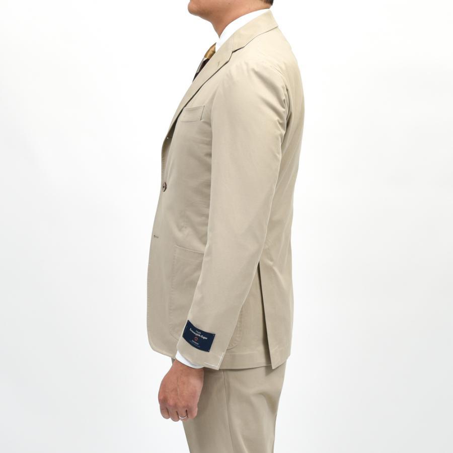 guji（グジ）コットンカシミア3Bジャケット MADE BY RING JACKET / Ermenegildo Zegna - CASHCO 17061202028の画像