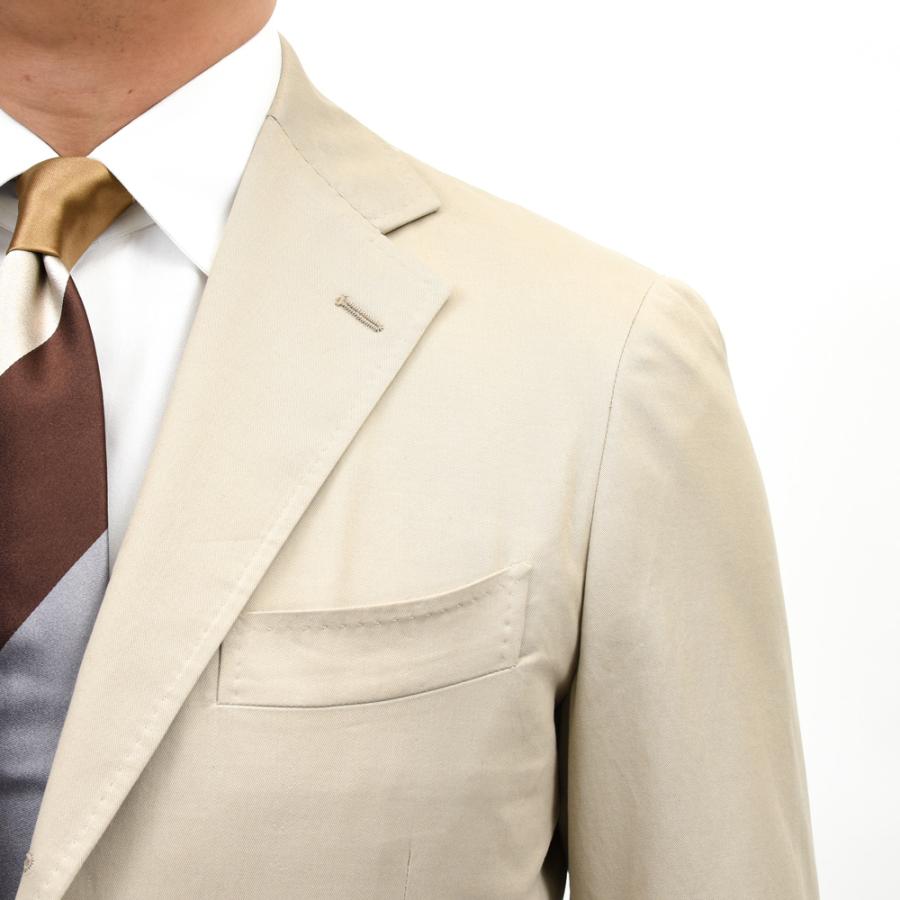 guji（グジ）コットンカシミア3Bジャケット MADE BY RING JACKET / Ermenegildo Zegna - CASHCO 17061202028の画像