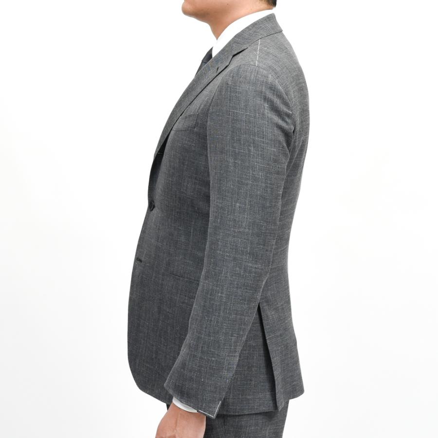 guji（グジ）トライブレンドフレスコ3Bジャケット MADE BY RING JACKET / Loro Piana - SUMMERTIME 17061205028の画像