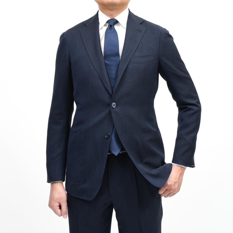 guji（グジ）トライブレンドフレスコ3Bジャケット MADE BY RING JACKET / Loro Piana - SUMMERTIME 17061205028の画像