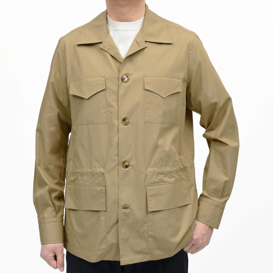 BRIGLIA1949（ブリリア1949）RAYレイ ストレッチライトポプリン4ポケットシャツジャケット 6107-RAY128 17065000109の画像