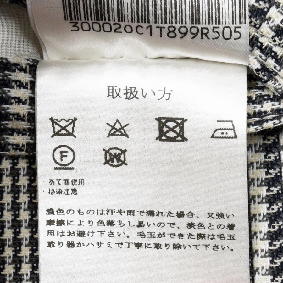 LARDINI（ラルディーニ）ROMAローマ コットンリネンライトツィードグレンチェック2Bジャケット 6116-A6202Q6506 17065002109の画像