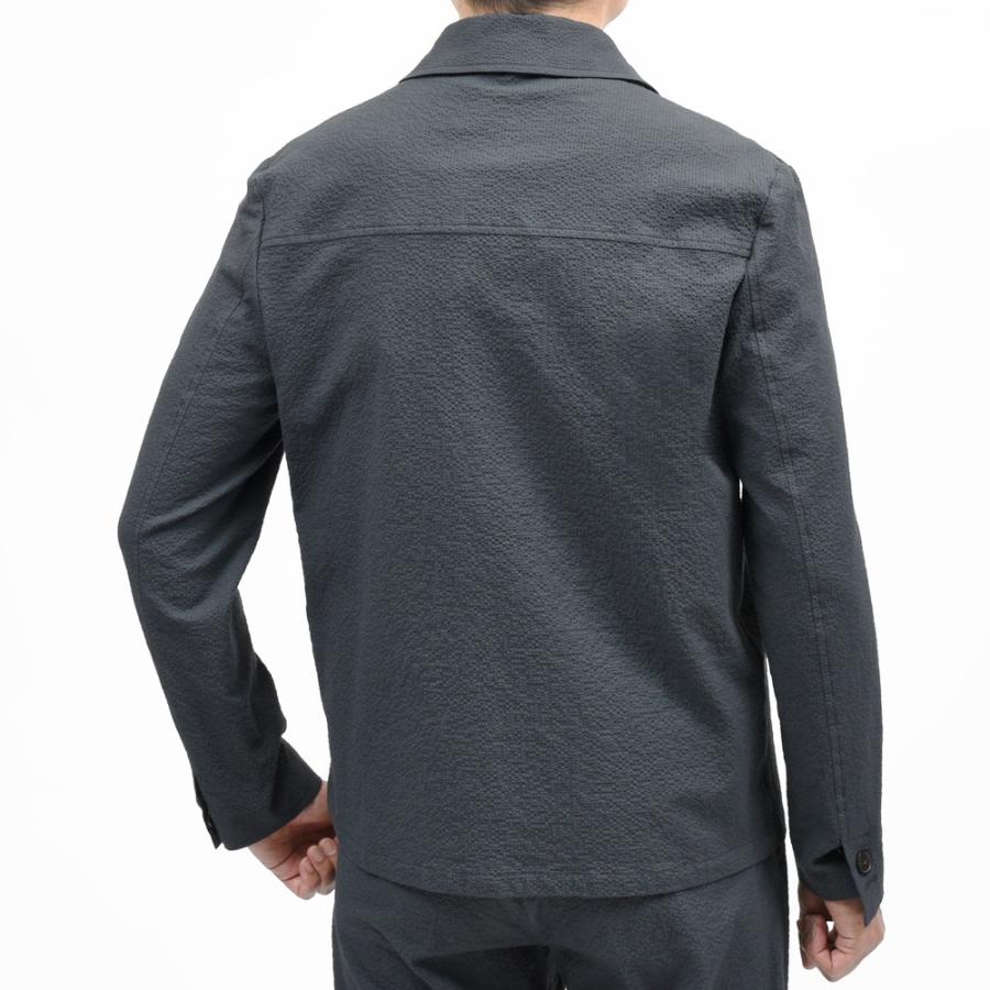 INCOTEX（インコテックス）ストレッチコットンシルクシアサッカーカバーオール 470-51802(M) 17065300052の画像