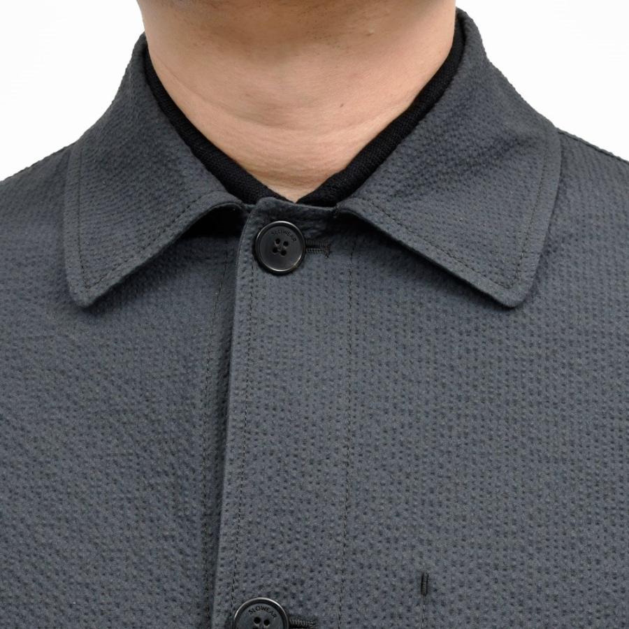 INCOTEX（インコテックス）ストレッチコットンシルクシアサッカーカバーオール 470-51802(M) 17065300052の画像