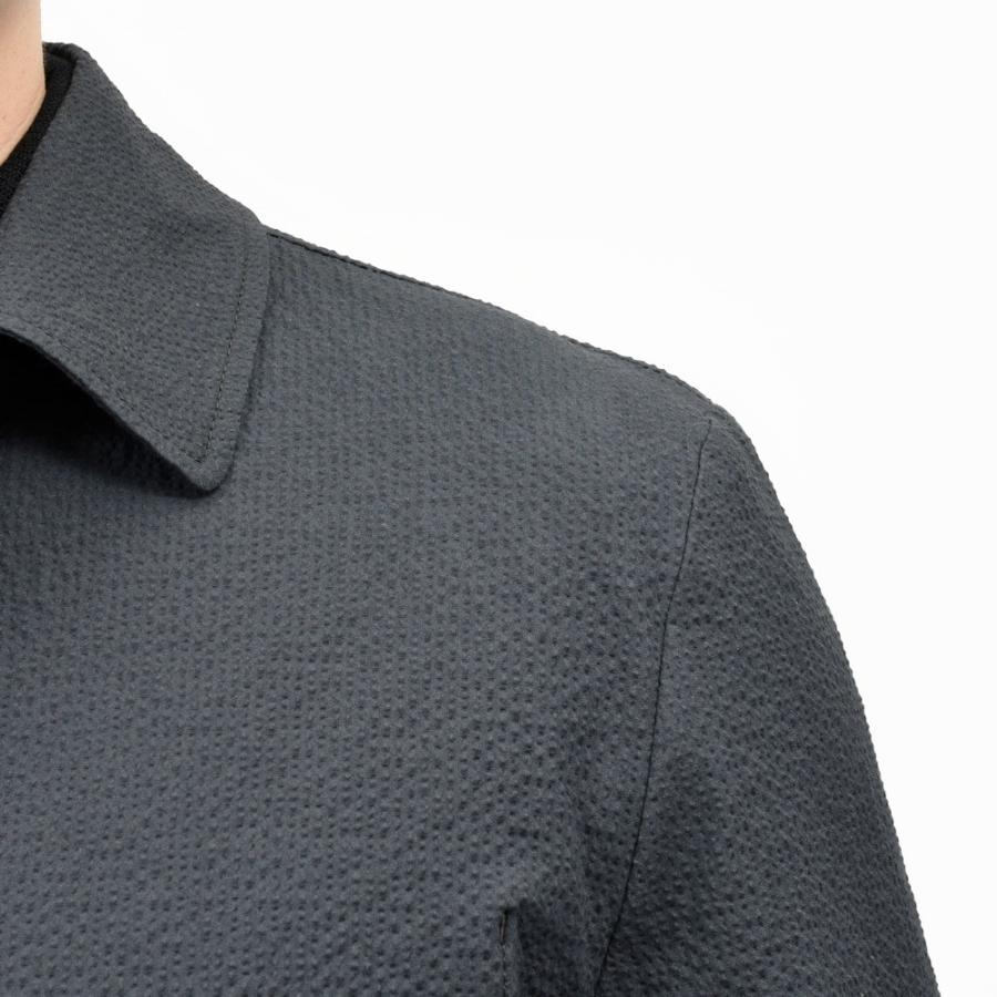 INCOTEX（インコテックス）ストレッチコットンシルクシアサッカーカバーオール 470-51802(M) 17065300052の画像