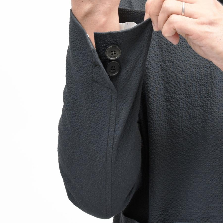 INCOTEX（インコテックス）ストレッチコットンシルクシアサッカーカバーオール 470-51802(M) 17065300052の画像