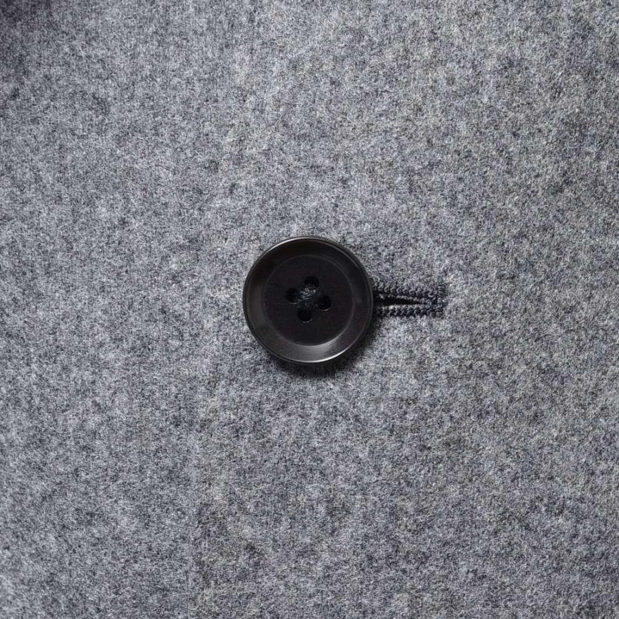 【SALE30％】guji（グジ）ウールフランネルソリッド3B1プリーツスーツ(MADE BY RING JACKET / CARLO BARBERAファブリック使用)  【秋/冬】17112204028の画像