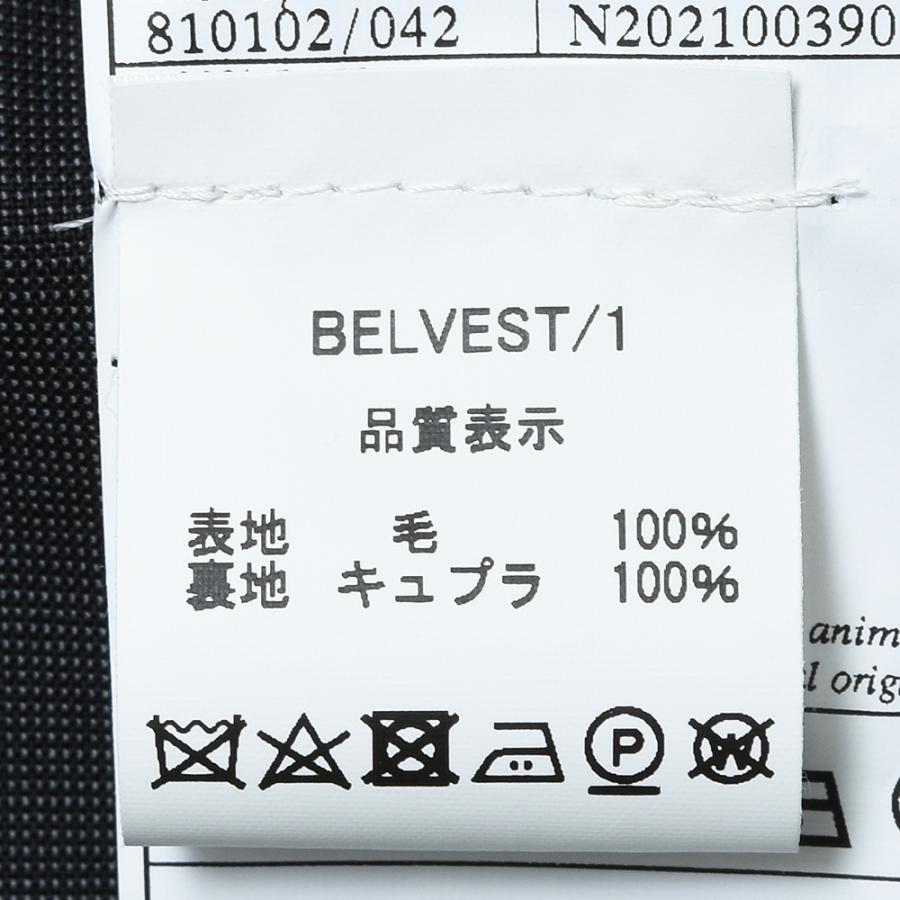 Belvest（ベルベスト）SUPER120'sウールピンヘッド3B1プリーツスーツ A70645S-4101 17121200006｜guji｜18