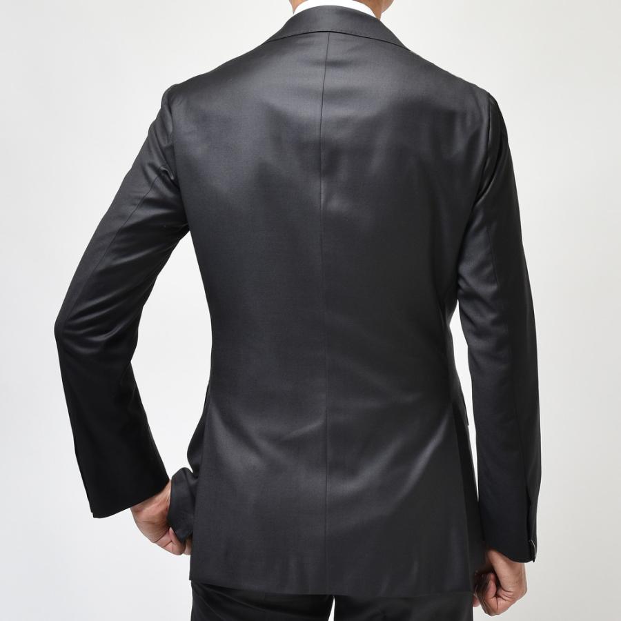 【SALE10％】guji（グジ）SUPER150'sウールソリッド3B1プリーツスーツ (MADE BY RING JACKET / LoroPianaファブリック使用)【オールシーズン】17121205028の画像