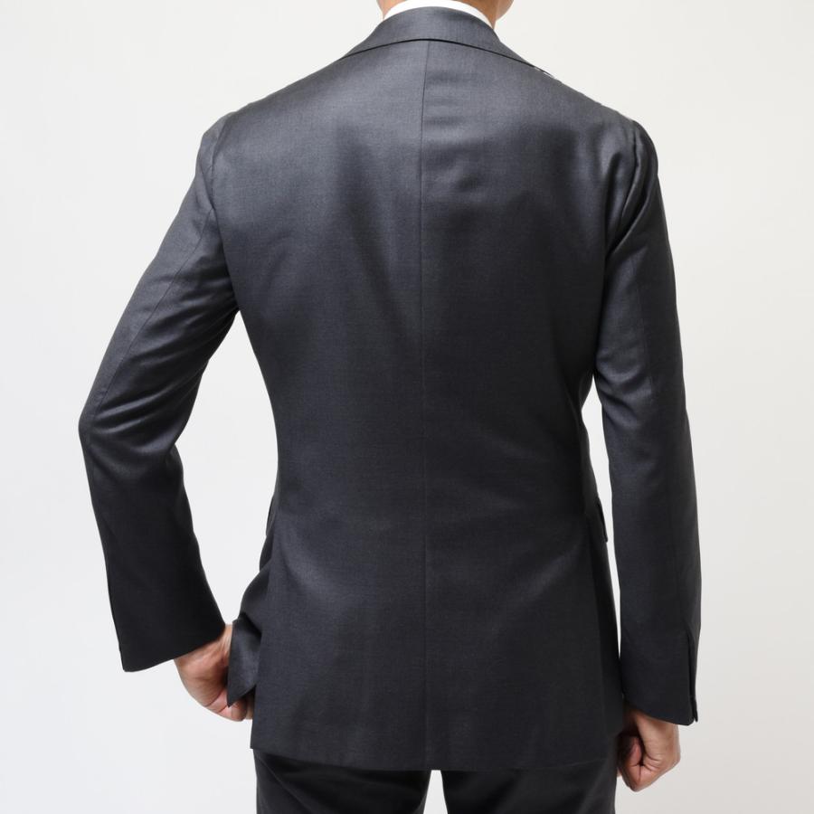 【SALE10％】guji（グジ）SUPER150'sウールソリッド3B1プリーツスーツ (MADE BY RING JACKET / LoroPianaファブリック使用)【オールシーズン】 17121206028の画像